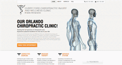 Desktop Screenshot of curryfordchiropractic.com